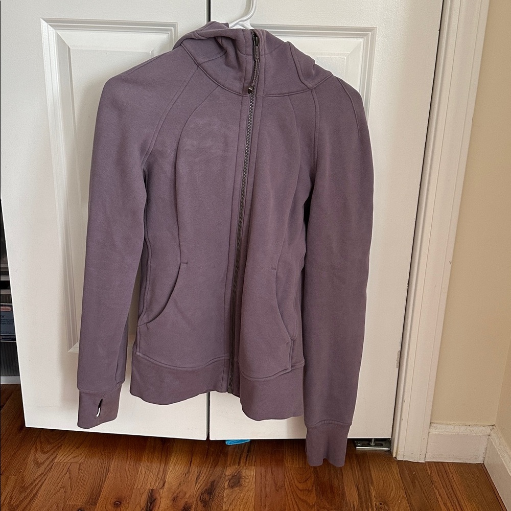 Lululemon Purple Scuba Full Zip Hoodie